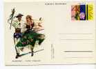 DANSE / FOLKLORE / ENTIER POSTAL / POLOGNE /  STATIONERY - Dans