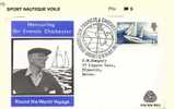 LETTRE, YACHTING, BATEAU, SIR FRANCIS CHICHESTER - Segeln