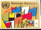 NATIONS UNIES VIENNE CARTE MAXIMUM NUM.YVERT  7 - Autres & Non Classés