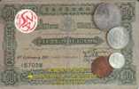 SINGAPORE $2 MONEY  BANKNOTE  COINS  NUMISMATIC ASSOCIATION CODE:1SNAA COMPANY COMPLIMENTARY - Singapour