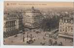 Bruxelles : Coin Des Boulevards Adolphe Max Et Du Jardin Botanique Avec 2 Trams - Avenidas, Bulevares