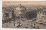 Bruxelles : Coin Des Boulevards Adolphe Max Et Du Jardin Botanique Avec 2 Trams - Prachtstraßen, Boulevards