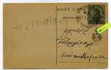 ELEPHANT / ENTIER POSTAL INDE / 1937 / STATIONERY INDIA - Elefantes