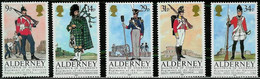 ALDERNEY..1985..Michel # 23-27...MNH. - Alderney