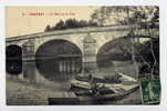 J19 - VOUVRAY - Le Pont Sur La CISSE (1907 - Carte Animée) - Vouvray