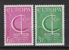 Belgie OCB 1389 / 1390 (**) - 1966