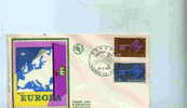 ANDORRE  FIST DAY COVER  ENVELOPPE PREMIER JOUR  EUROPA - FDC