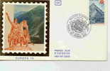 ANDORRE  FIST DAY COVER  ENVELOPPE PREMIER JOUR  EUROPA - FDC