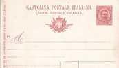 CARTOLINA POSTALE - 1893 - Interi Postali