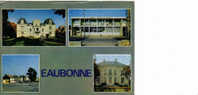 Carte Postale   Eaubonne  La Poste Le Rond-point Le Dispensaire  La Bibliothèque - Ermont-Eaubonne
