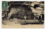 J20 - BAUME-les-MESSIEURS - Intérieur Des Grottes - Salle Des Petits Lacs (jolie Carte Animée De 1910) - Baume-les-Messieurs