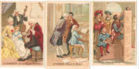 SERIE DE 6 CHROMOS INSTRUMENTS DE MUSIQUE  CHICOREE A LA BERGERE HAUDOURDIN - Albums & Catalogues