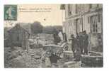 15 -     Mamers -  Catastrophe Du 7 Juin 1904  -  Décombres Près Le Moulin De La Ville - Mamers