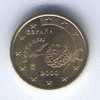 Spain: 10 Euro Cent (2000) - Spain