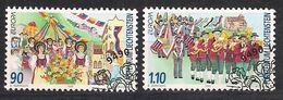 Liechtenstein 1998 Cept Yvertn° 1106-07 (°) Oblitéré Cote 4,50 Euro Fêtes Nationales - Gebraucht