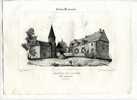 -"CHATEAU DE LAUZUN, Arr. De Marmande (Lot-et-Garonne)". LITHO DU XIXe S. - Litografia