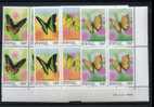 BURUNDI 1993  Papillons Vlinders  Bloc De 4  Postfris  Cote 23x4 = 92 E - Unused Stamps