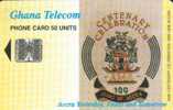 GHANA  50  UNITS  100 YEARS OF  ACCRA   SHIELD  CHIP  GHA-24  EXP 01/98  SPECIAL  PRICE !!! - Ghana