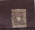 Italia - Toscana Governo Provvisorio  - N. 19 Used/*  (Sassone) 1860  10c  Bruno  ND - Toskana