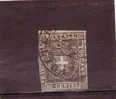 Italia - Toscana Governo Provvisorio  - N. 19 Used/*  (Sassone) 1860  10c  Bruno  ND - Tuscany