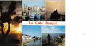 Carte Postale St-Jean-de-Luz  Biarritz  Socoa  Hendaye  Les Deux-Jumeaux Cacet Bidart  Timbre Troyes - Arthez De Bearn