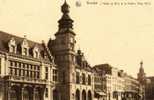 Binche-L'Hôtel De Ville Et Le Théatre - Binche