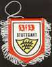 Football : Fanion Du VFB Stuggart (Allemagne)  (10 Cm Sur 10 Cm) - Bekleidung, Souvenirs Und Sonstige