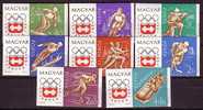 PGL - HUNGARY Mi N°1975B/82B ** - Unused Stamps