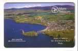 PEEL CASTLE St. Patrick`s  Isle Peel  ( Isle Of Man - Old And Rare Issue Magnetic Card - Code 5IOMA ) - Isla De Man