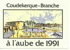 59 COUDEKERQUE BRANCHE Carte De Voeux Du Député Maire En 1991 - Coudekerque Branche