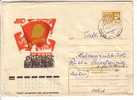 GOOD USSR POSTAL COVER 1975 - Communist Party (used) - Otros & Sin Clasificación