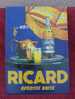 Plaque Métal "RICARD" Plage Nouveau Modèle 2006. - Placas En Aluminio (desde 1961)