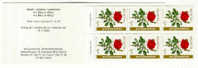 Svizzera - Libretto Del 2002 Contenente 6 F.bolli Da 70+35 - Pro Juventute - Rose - Unused Stamps