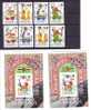 Dominica Nr 1081/1084, BL127, 1189/1192, BL146 **, Michel = 22 € (X09179) - Zomer 1988: Seoel