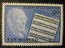 SAN MARINO 1980 ROBERT STOLZ - MUSICA - YVERT 1018 - Unused Stamps