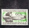 Cecoslovacchia -  N. 903** (Yvert) Tiro Con L'arco: Campionati Mondiali 1957 - Tiro Con L'Arco