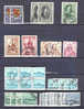 (R237) Belgique - Lot 1940-46 - Armoiries Des Provinces ,princes, St Martin, Savants, Malle Ostende-douvre - Oblitérés