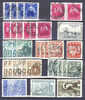 (R238) Belgique - Lot 1947-49 Joseph Plateau, Expédition Belgica, Exportation, Gerard David - Used Stamps