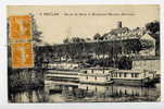 J25 - MEULAN - Bords De Seine Et Boulevard Maurice-Berteaux (1922 - Jolie Carte) - Meulan