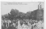 13 //BOUCHES DU RHONE /LAMBESC / Seisme Du 11 Juin 1909 / Enterrement Des Victimes, La Foule Au Cimetière / ANIMEE, Ruat - Lambesc