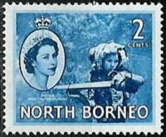MALAYSIA..(NORTH BORNEO)..1954..Michel # 295...MLH. - Bornéo Du Nord (...-1963)
