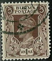 BURMA..1938..Michel # 23...used. - Birmanie (...-1947)