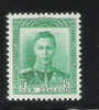 New Zealand 1938 King George VI 1/2p MNH - Ongebruikt