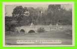 MANASSAS, VA - BULL RUN HISTORIC STONE BRIDGE - FIRST BATTLE OF MANASSAS 1861 - TRAVEL IN 1951 - - Sonstige & Ohne Zuordnung