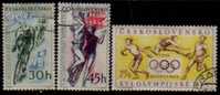 CZECHOSLOVAKIA   Scott   #  747-9  VF USED - Used Stamps