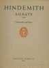 Hindemith : Sonate Pour Violoncelle Et Piano (1948) - Autres & Non Classés