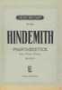 Hindemith : Phantasiestück Pour Violoncelle Et Piano En Si Majeur Op.8 N°2 - Other & Unclassified