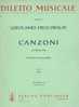 Frescobaldi : Canzoni Pour Basse Solo Et Basse Continue - Andere & Zonder Classificatie