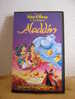 VHS-ALADDIN Originale Disney I Classici - Cartoons