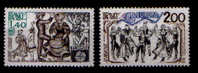 EUROPA CEPT FRANCE 1981 N° YVERT 2138-39 LUXE - 1981